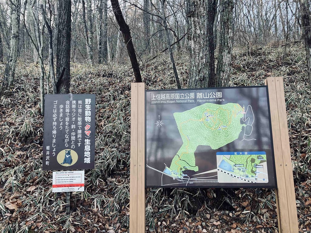 軽井沢離山案内